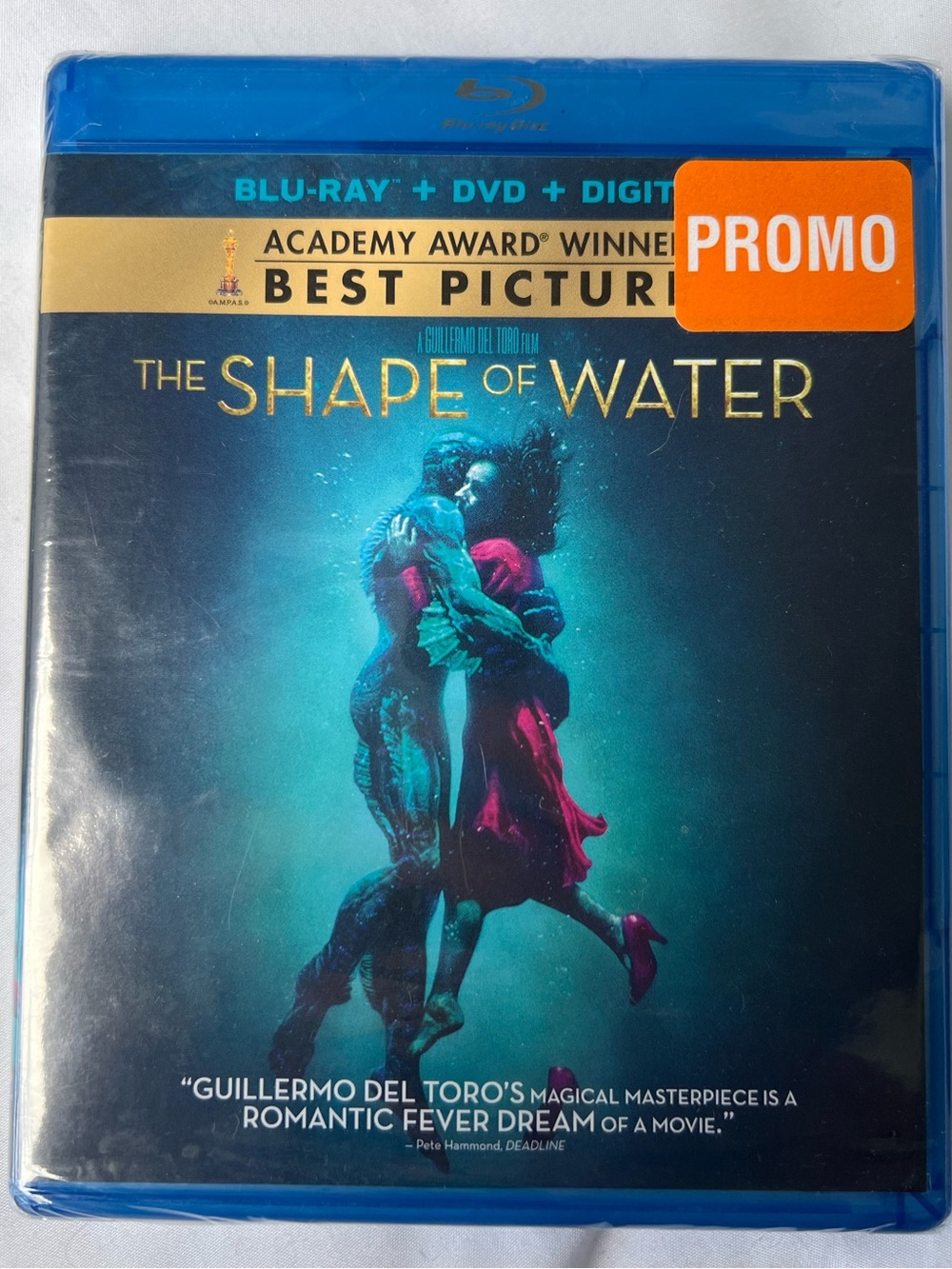 The Shape of Water Blu-ray DVD Digital Movie Fantasy Romance